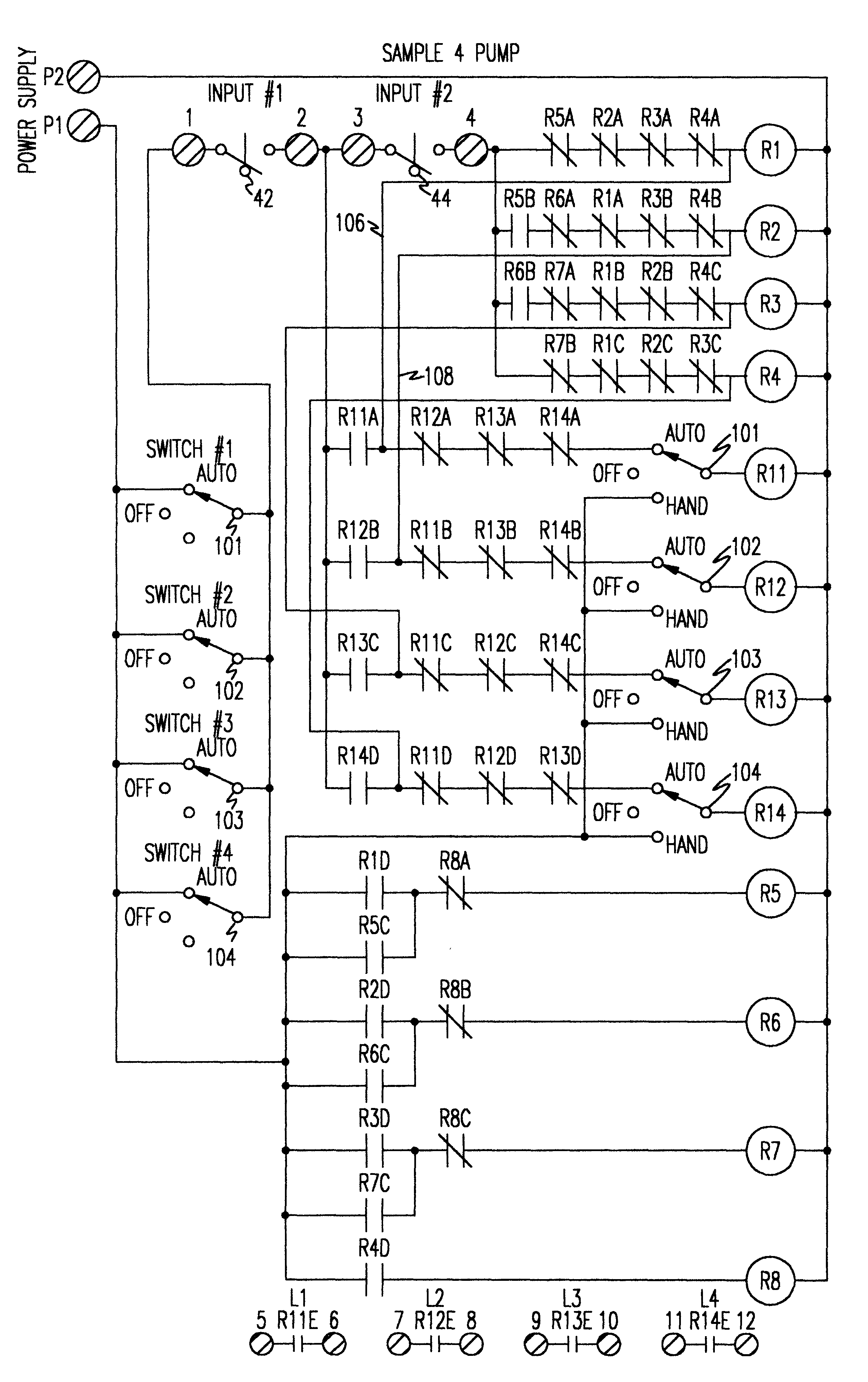 Multiple pump sequencing controller