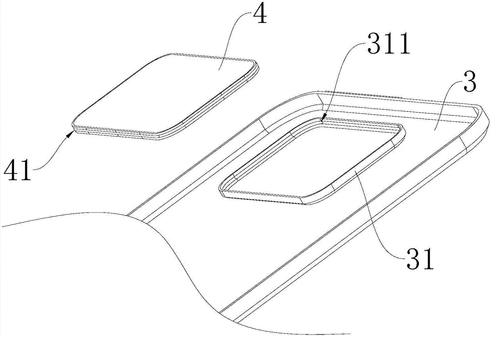 Cover assembly, shell assembly, shell assembly processing method and mobile terminal