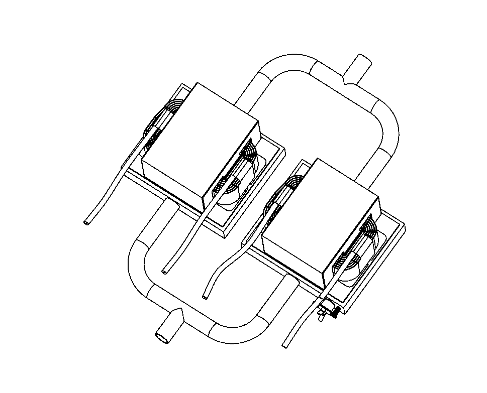 Ultra-small electromagnetic induction water heating device