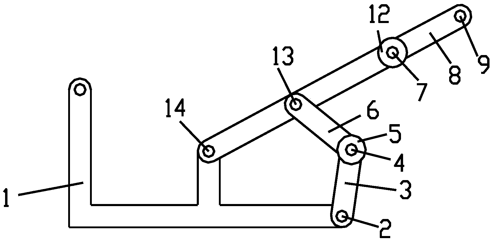 Multi-freedom-degree controllable loading mechanism with active metamorphic function