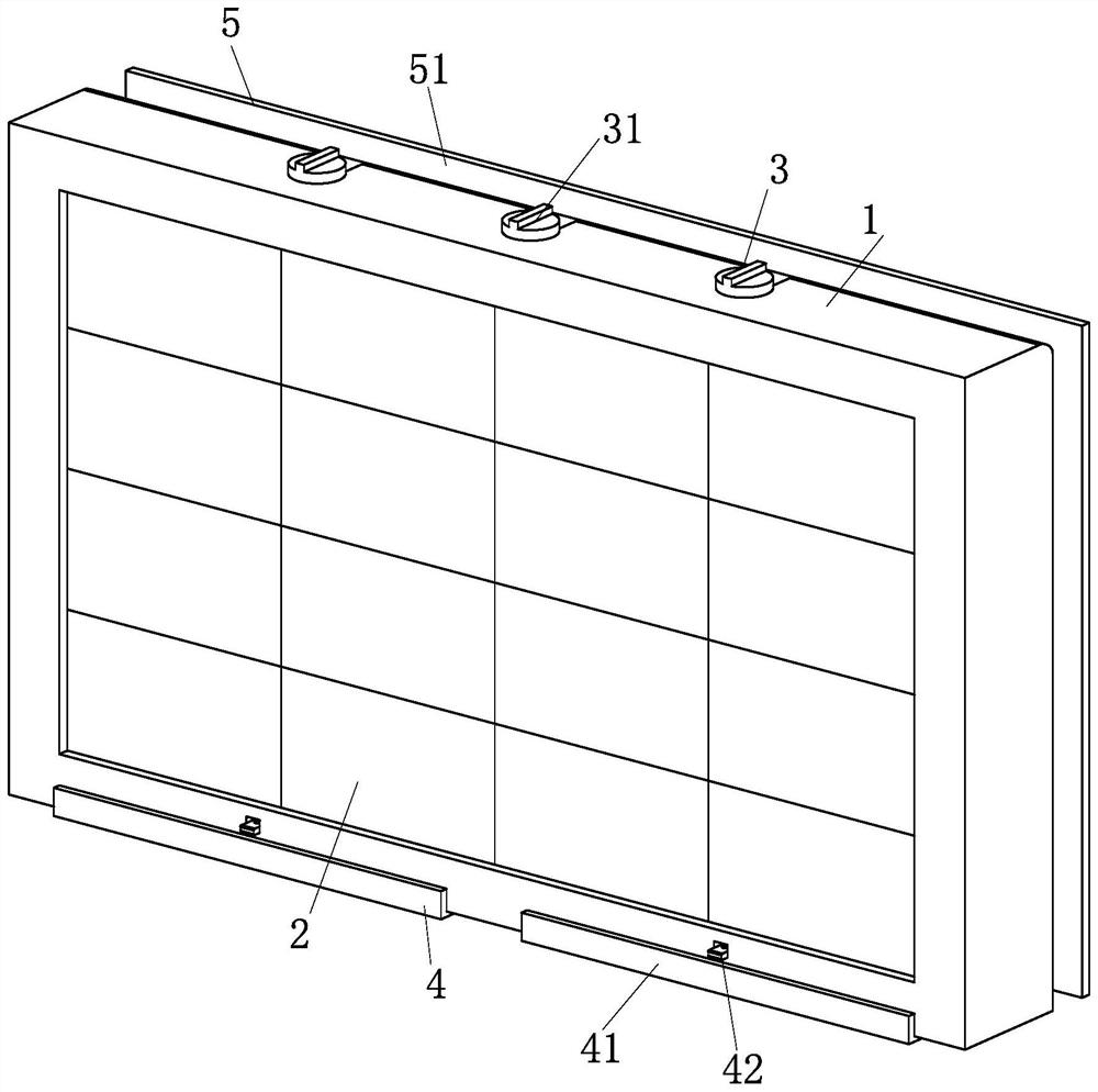 High-precision LED display screen based on metal grid touch film