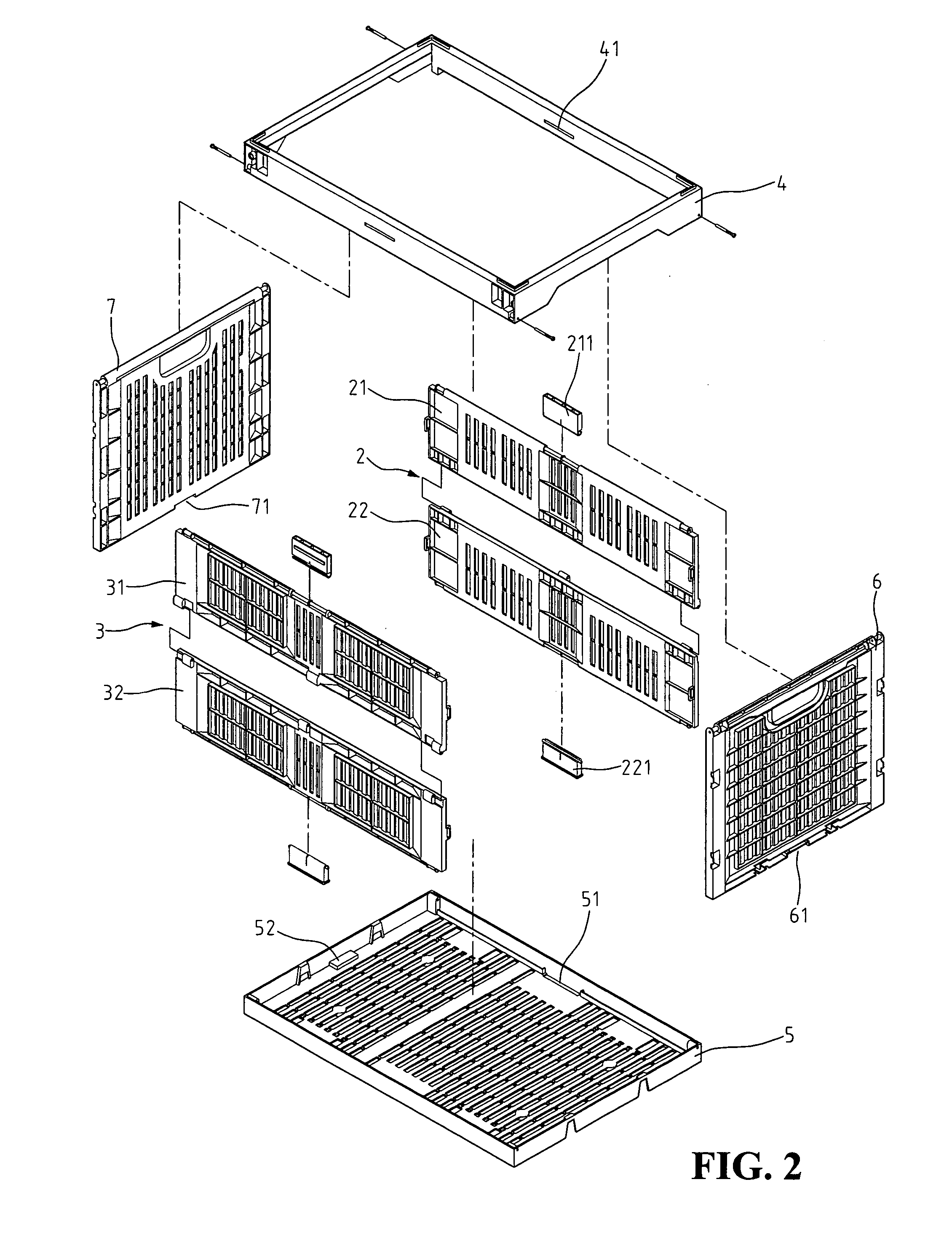 Foldable-type storage box