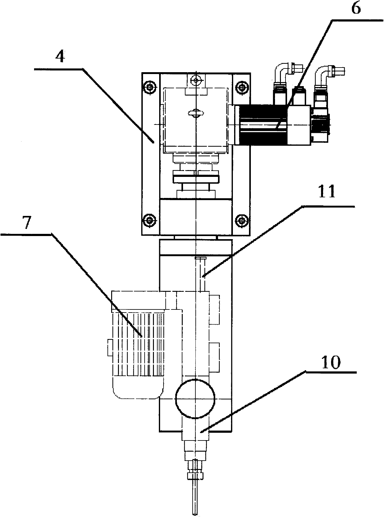 Multi-way numerical control punching machine