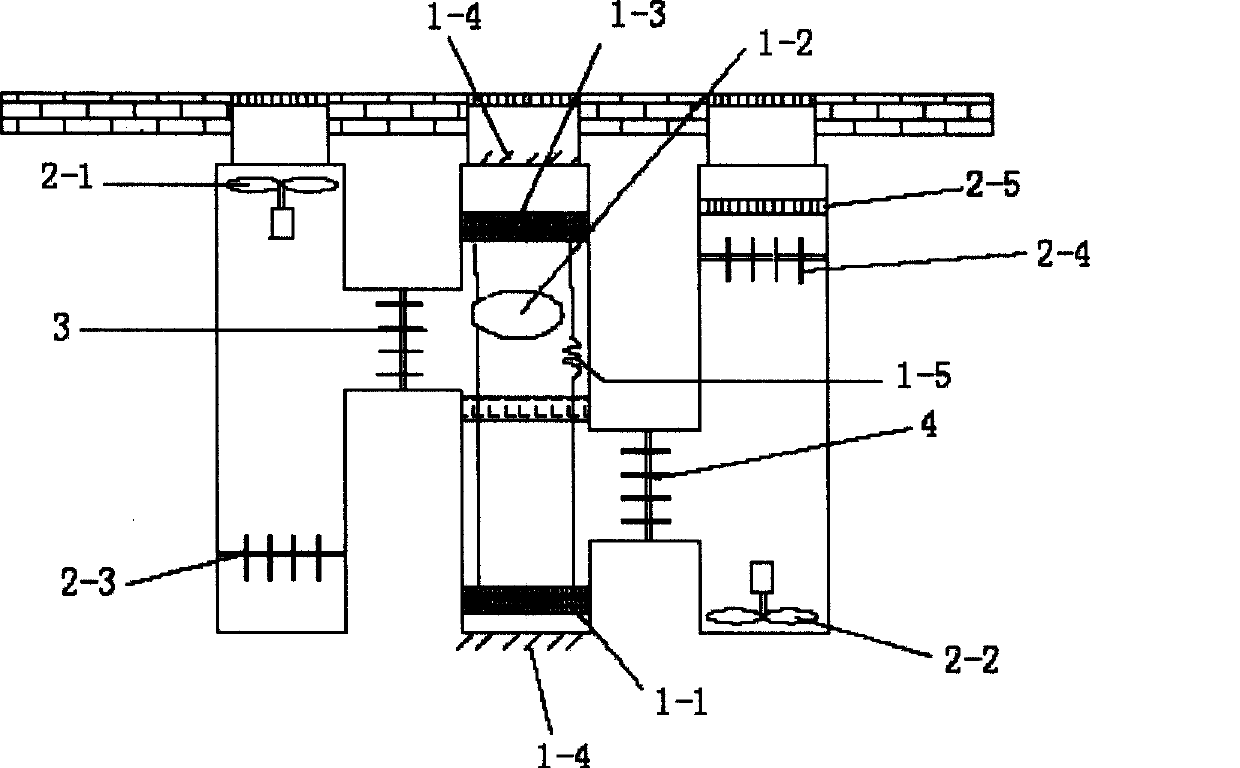 Fresh air integral energy-saving air conditioner unit special for machinery room