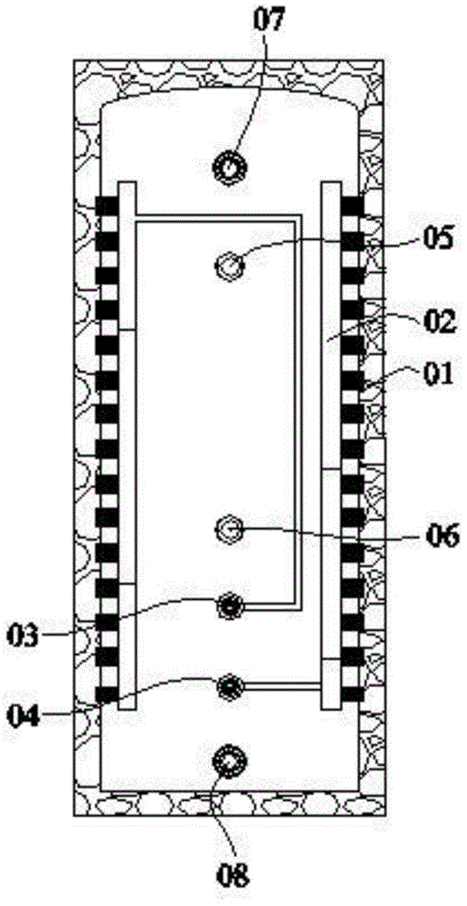 Water tank for heat-pump water heater, heat-pump water heater and use method