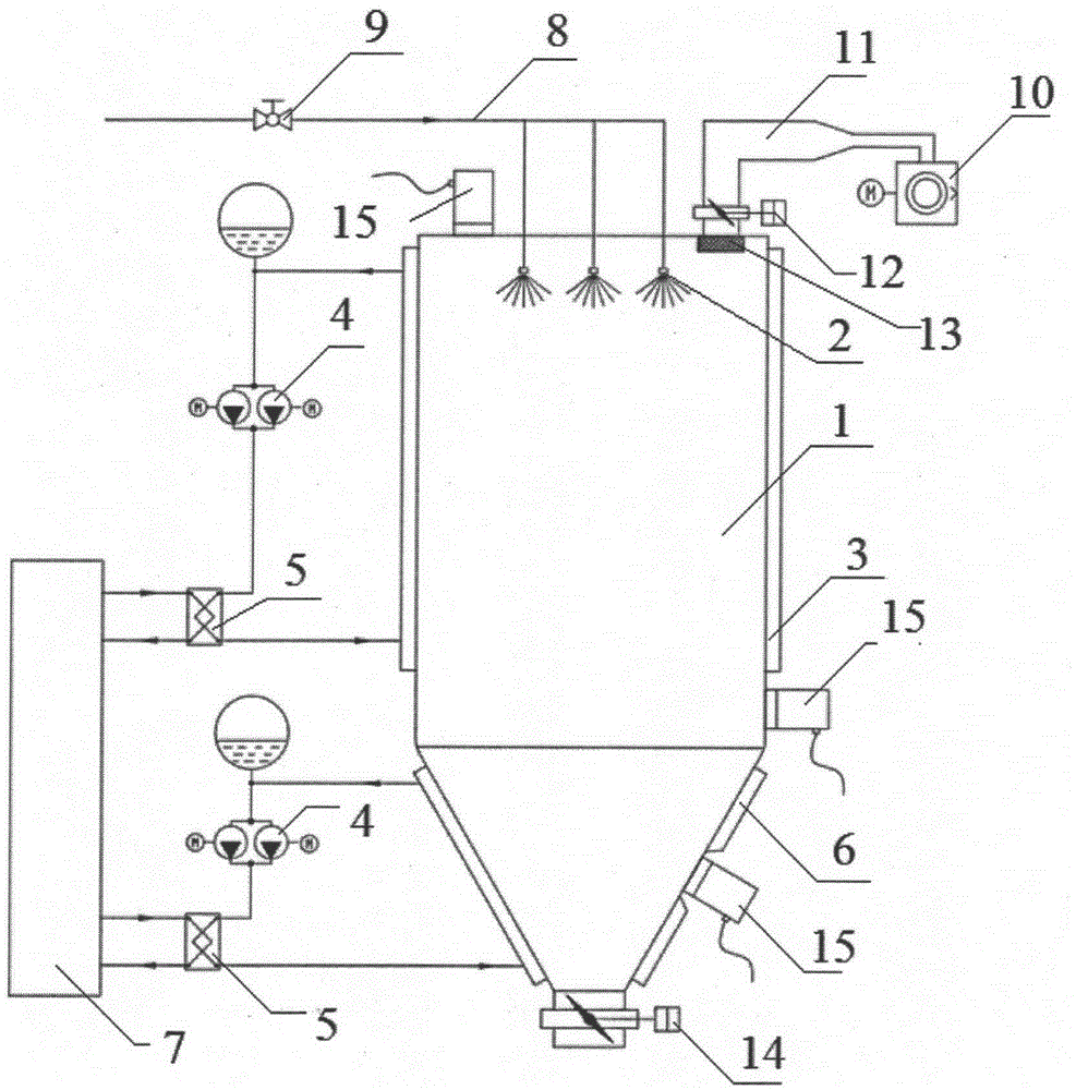 Vacuum spray-freezing granulation device and method thereof