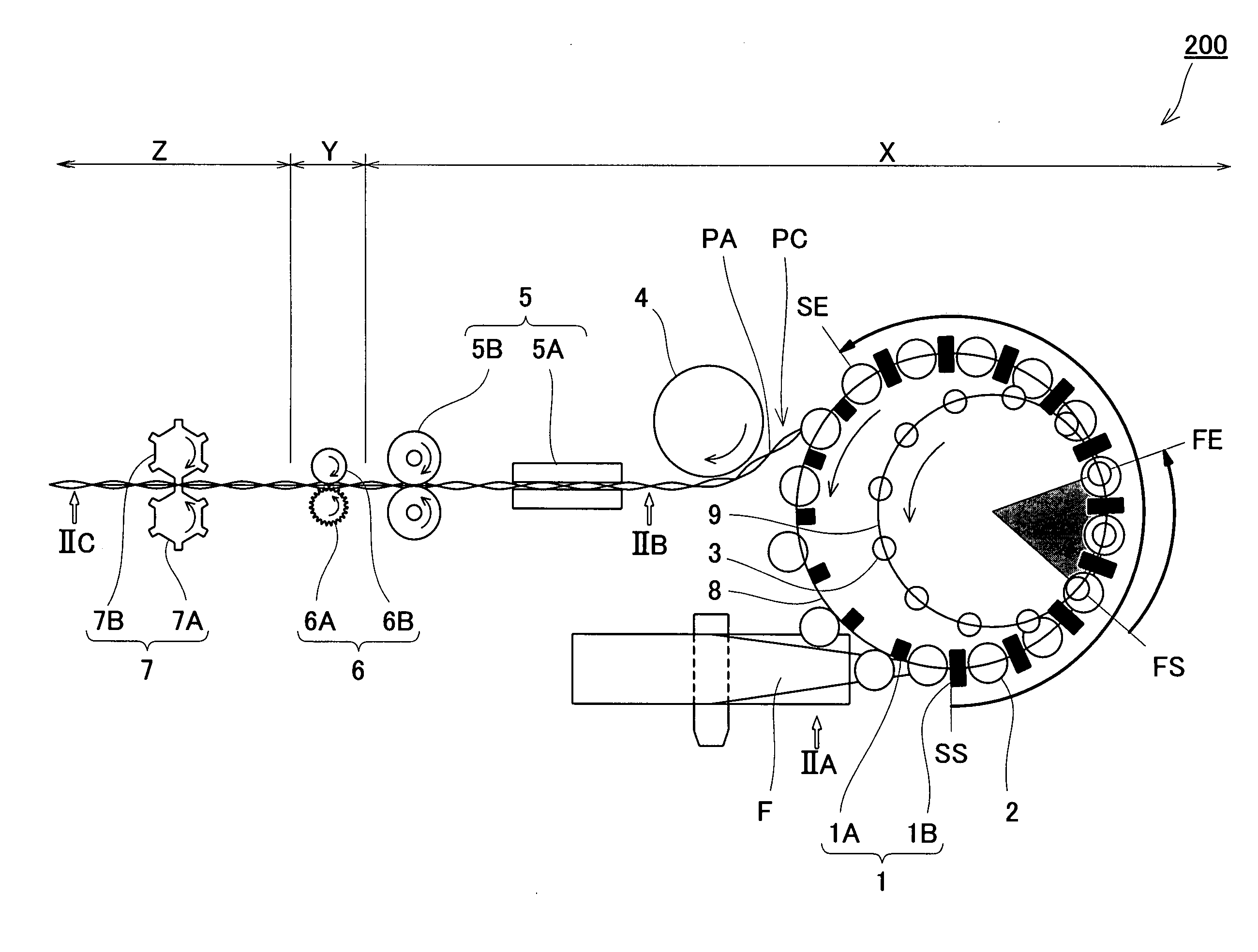 Method and system for manufacturing a package