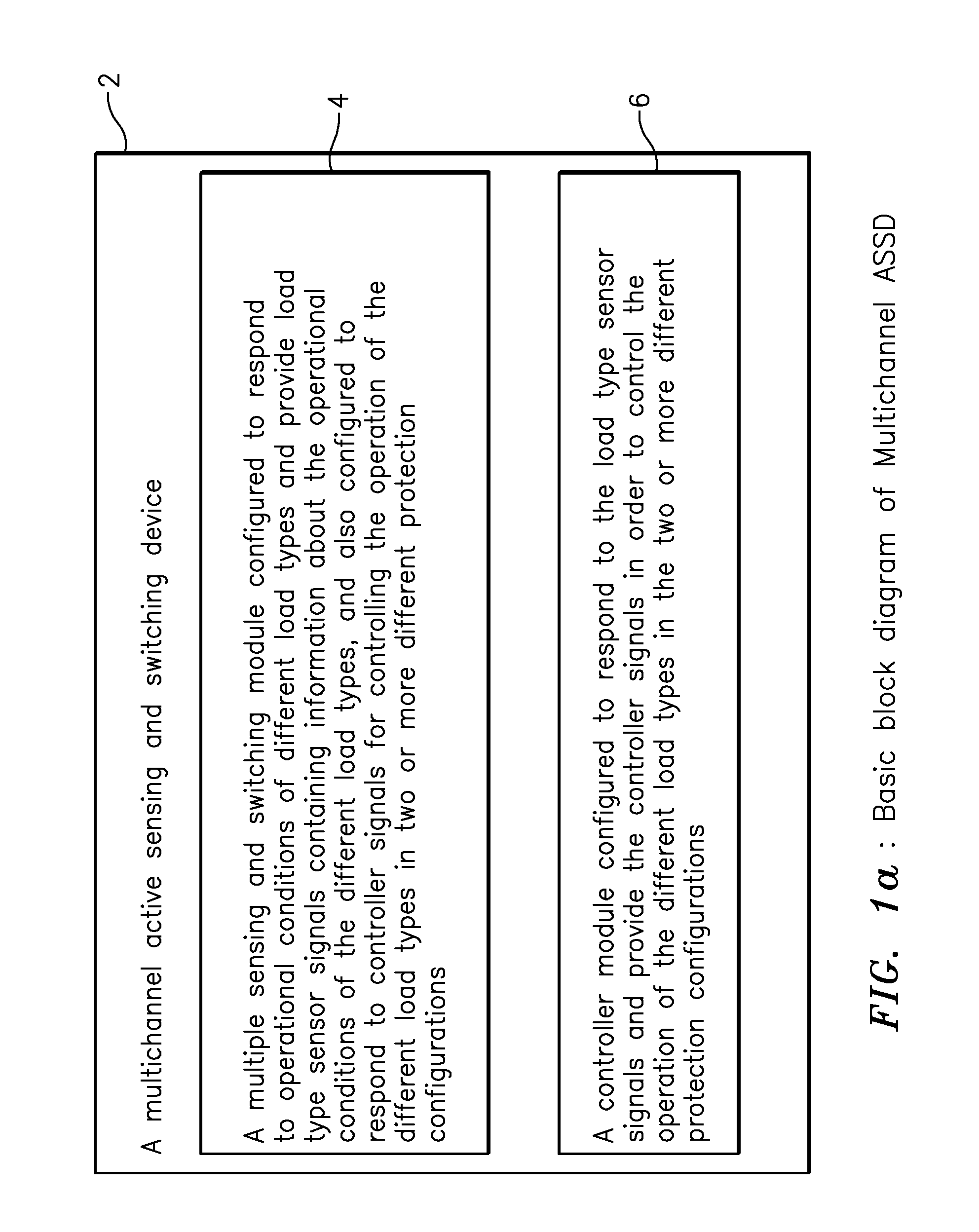 Multiple-channel active sensing and switching device