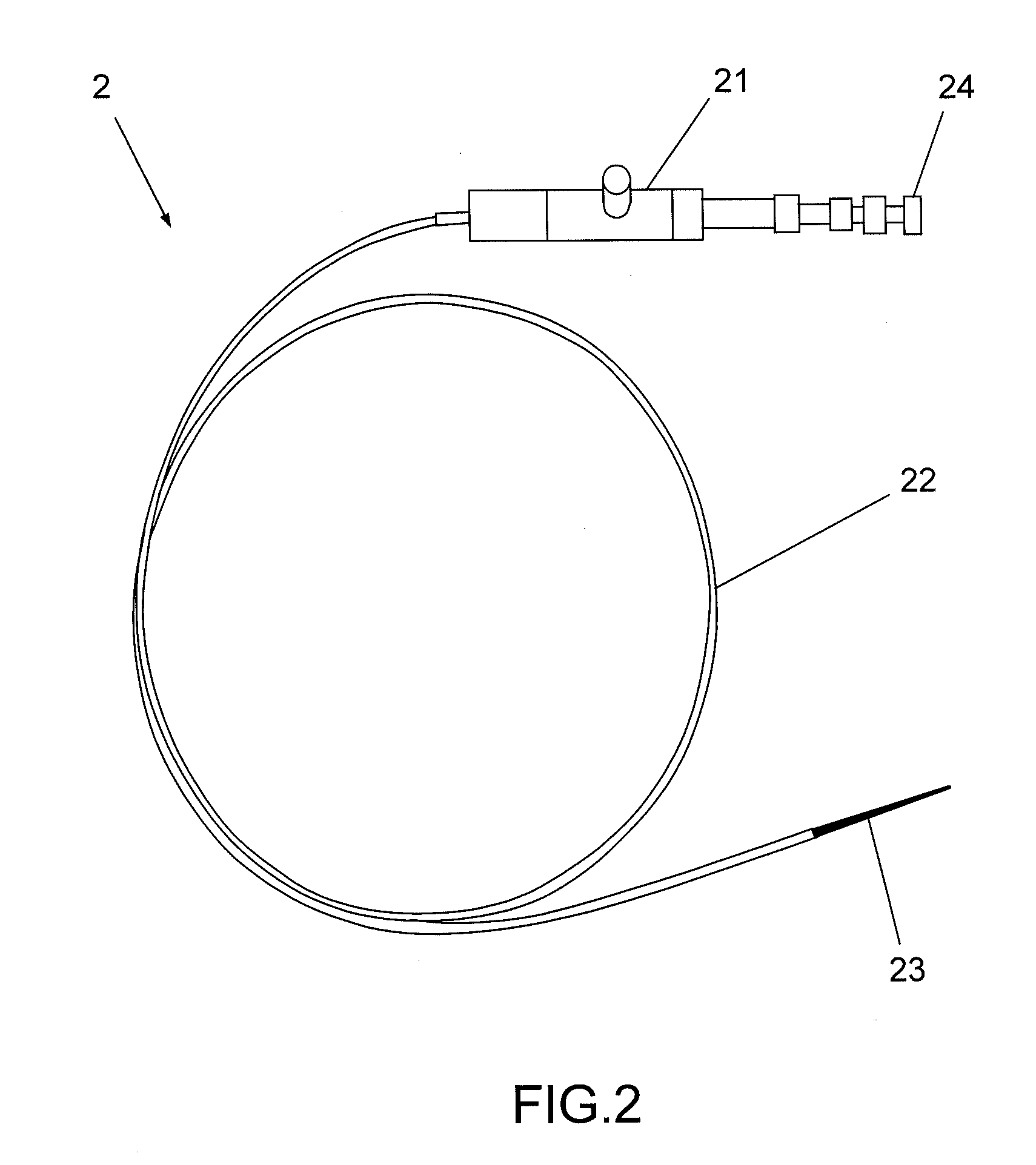 Method, an optical probe and a confocal microscopy system for inspecting a solid organ