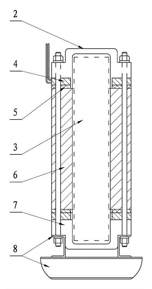 Amorphous alloy iron core fully insulated dry-type transformer for mining explosion-proof mobile substation