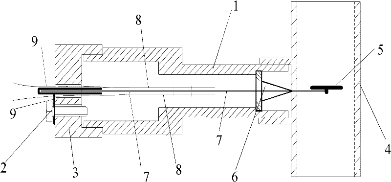 Target fiber grating rheometer