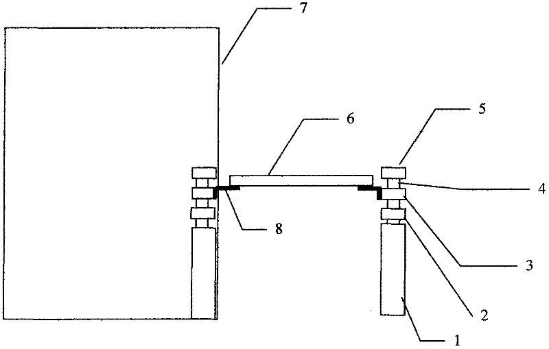 Speaking podium with adjustable height