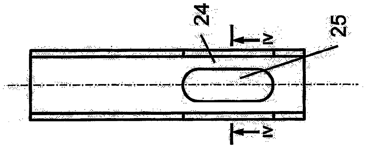 Bar device for warp knitting machine