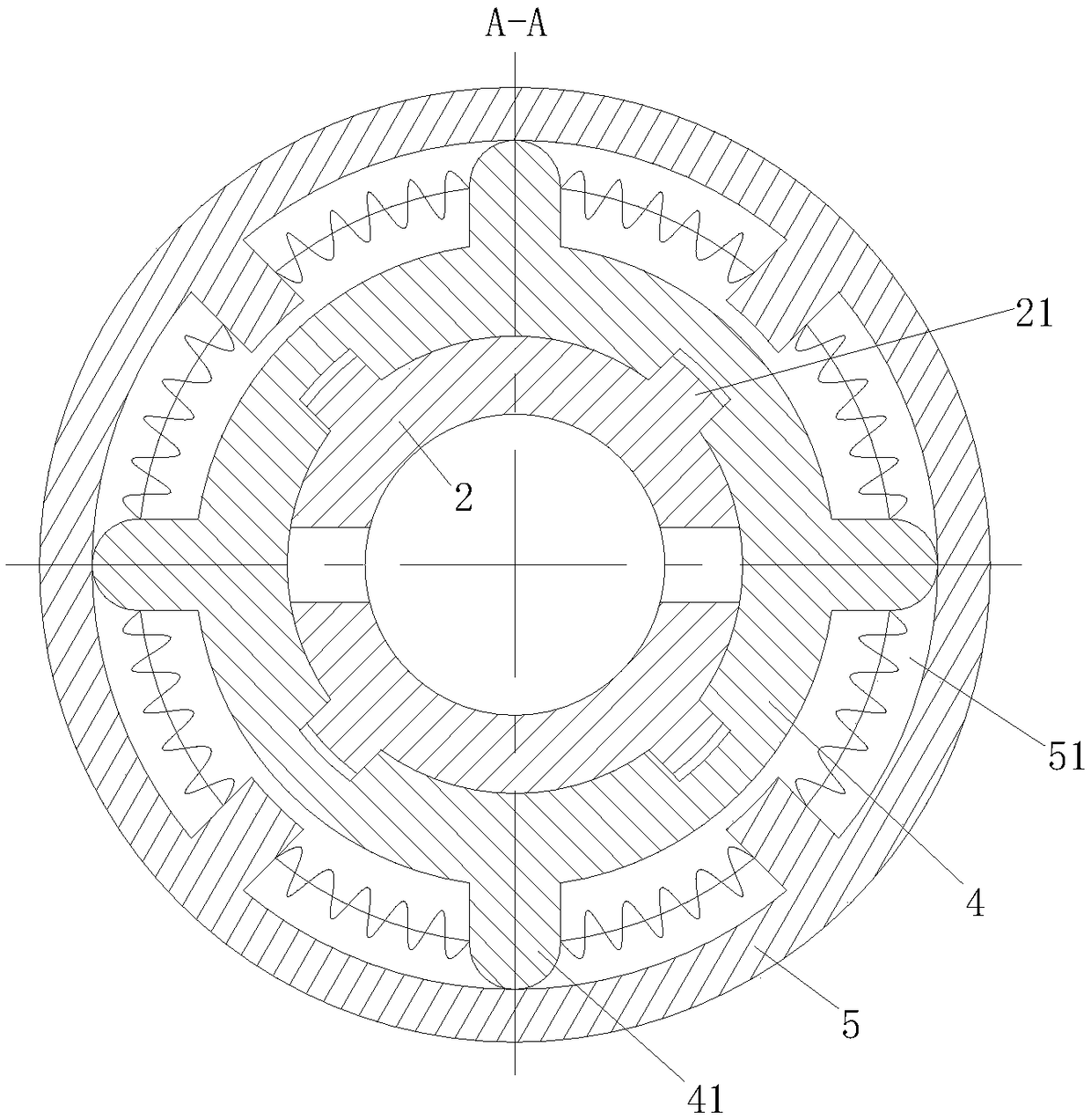 Industrial VOCs waste gas treatment method