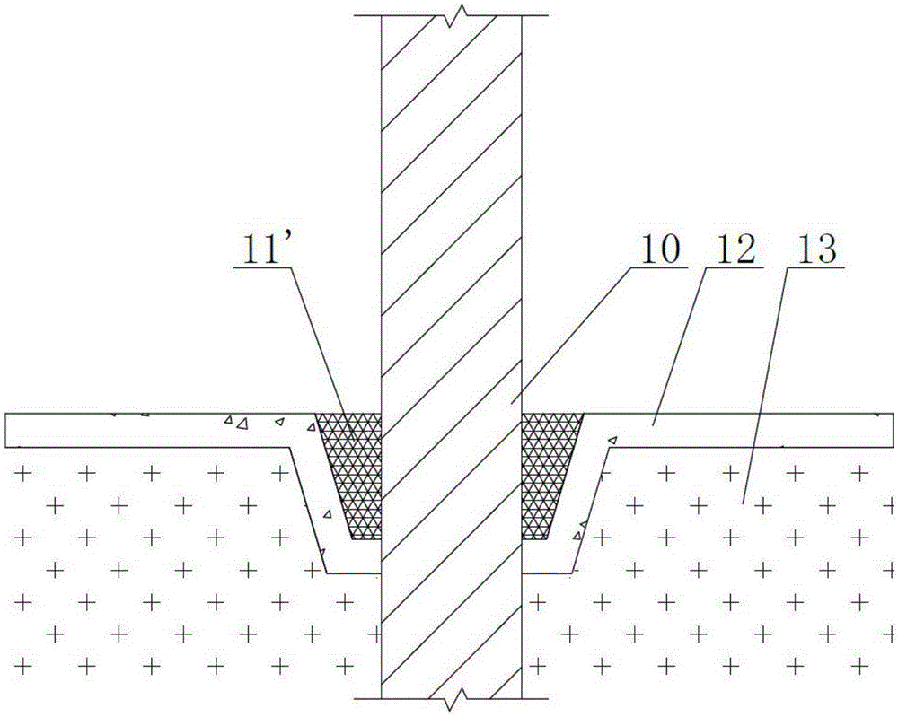 Setting-up construction method for vertical joint bars of columns in reverse building method