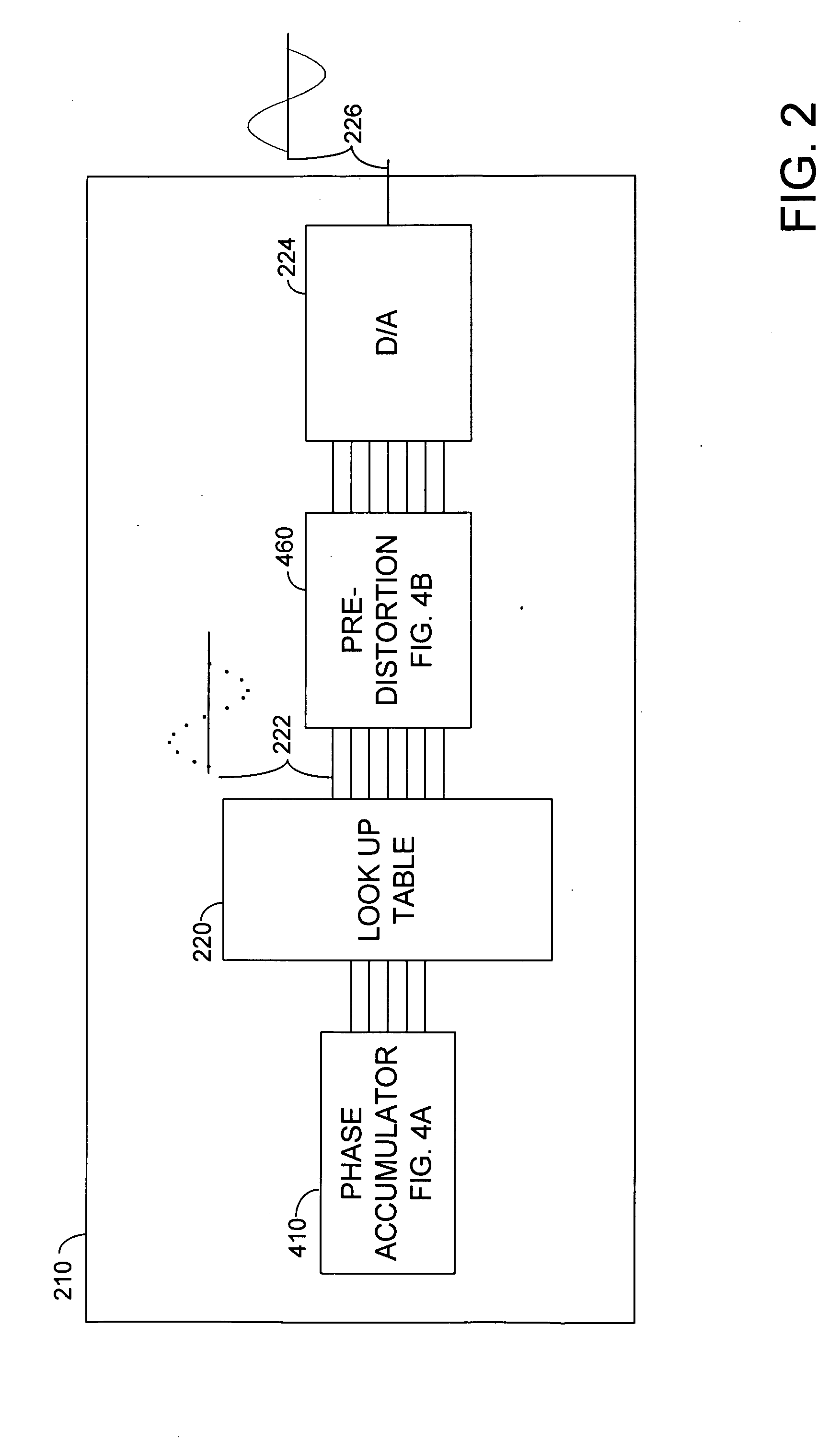 Low cost, high purity sine wave generator