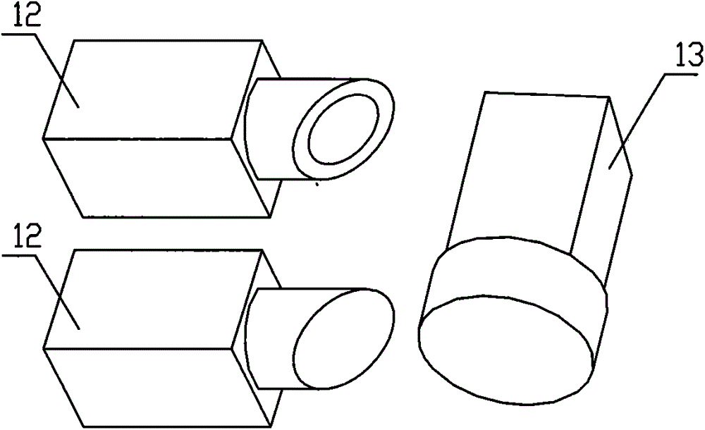 A side impact friction test device and test method