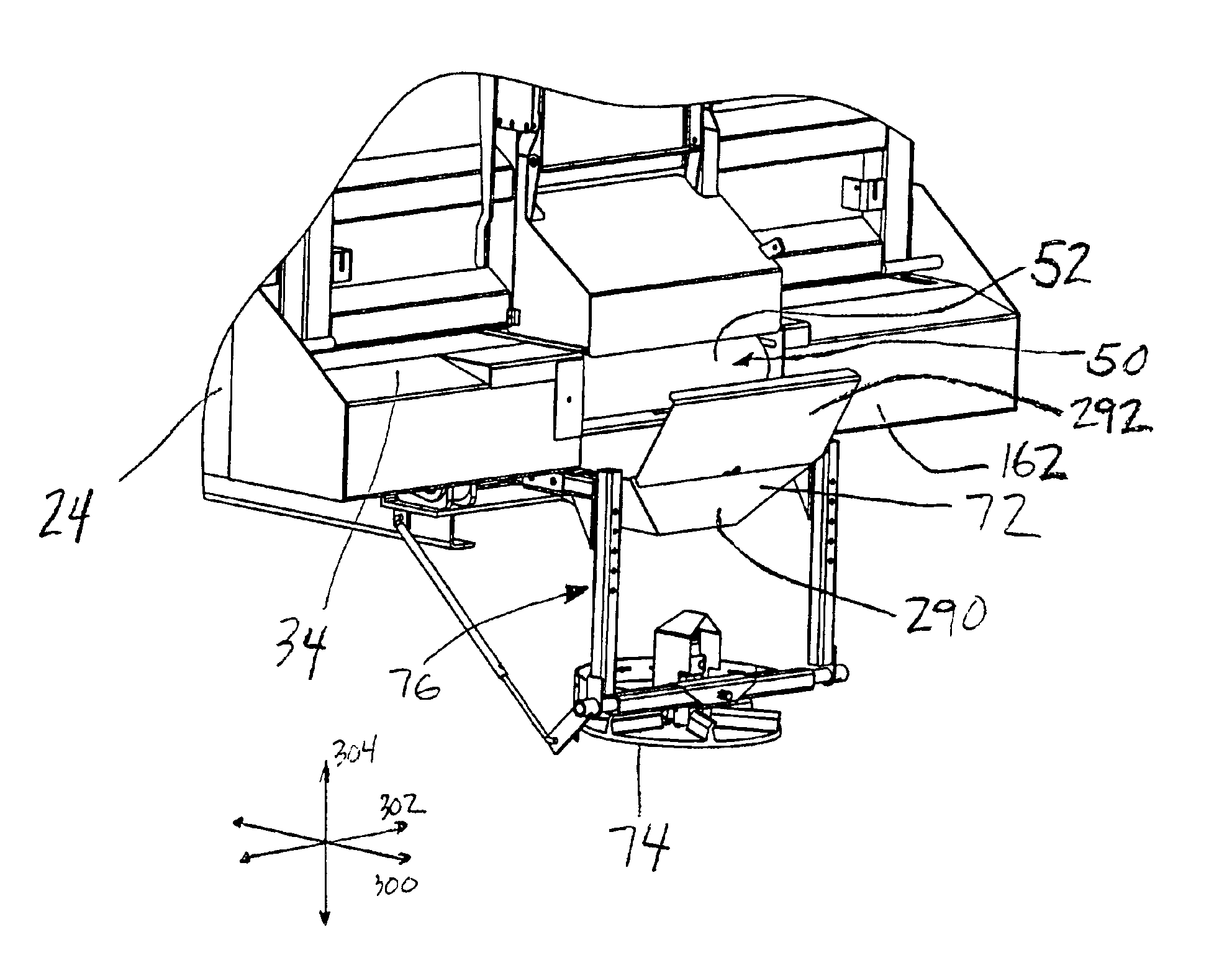 Combination dump and spreader apparatus