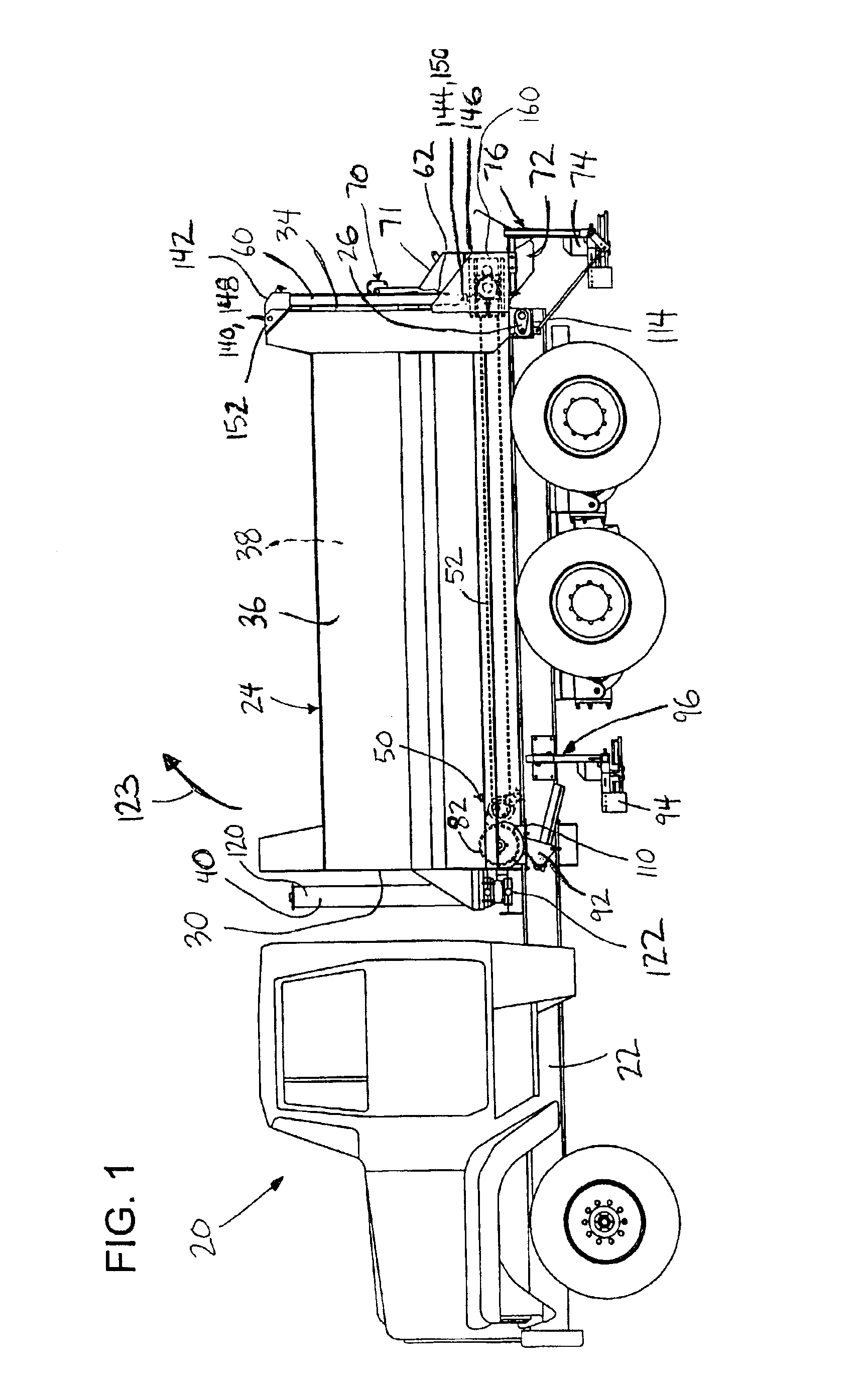 Combination dump and spreader apparatus