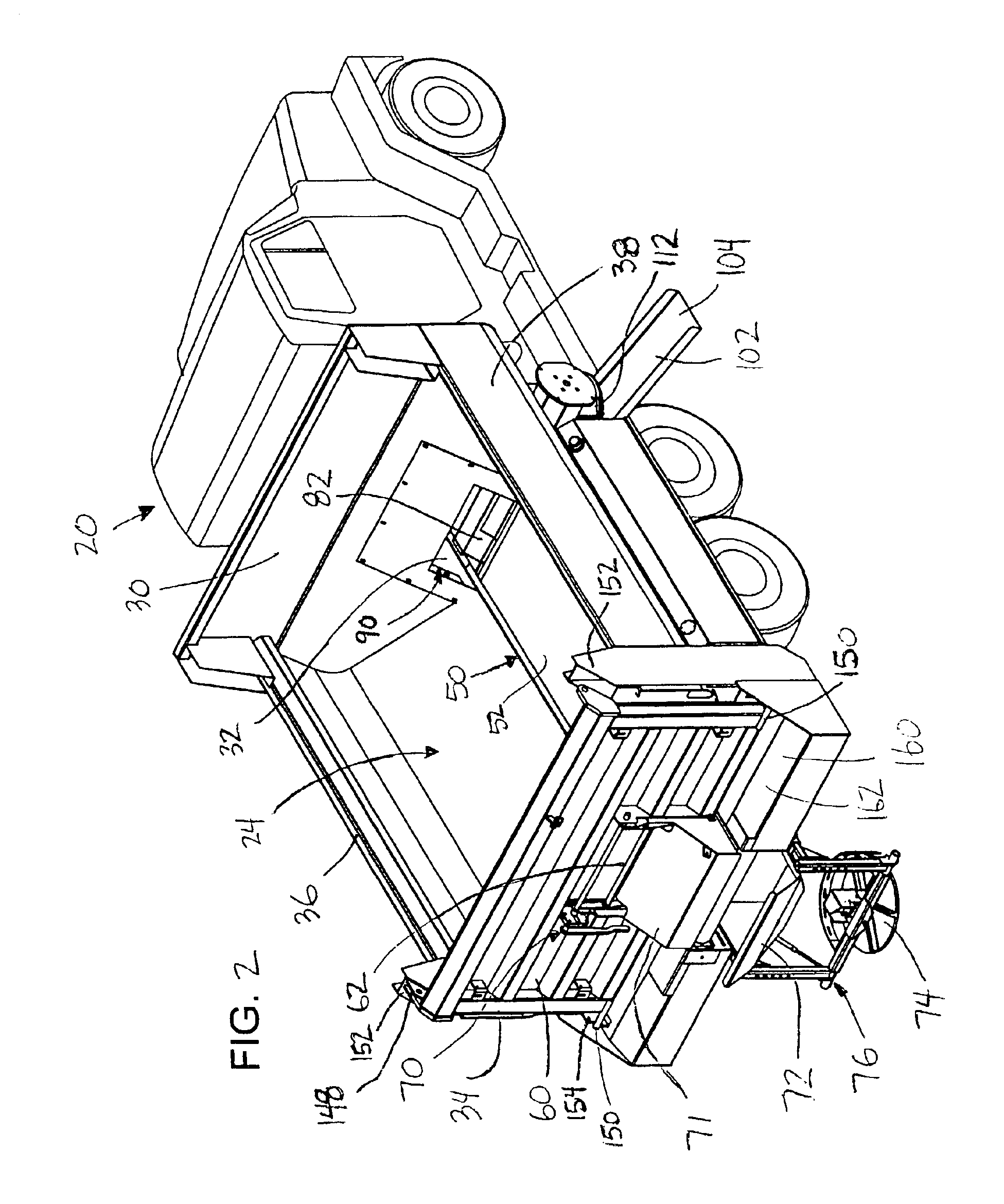 Combination dump and spreader apparatus