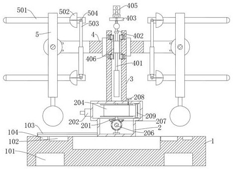 Distance and orientation surveying equipment for communication tower installation