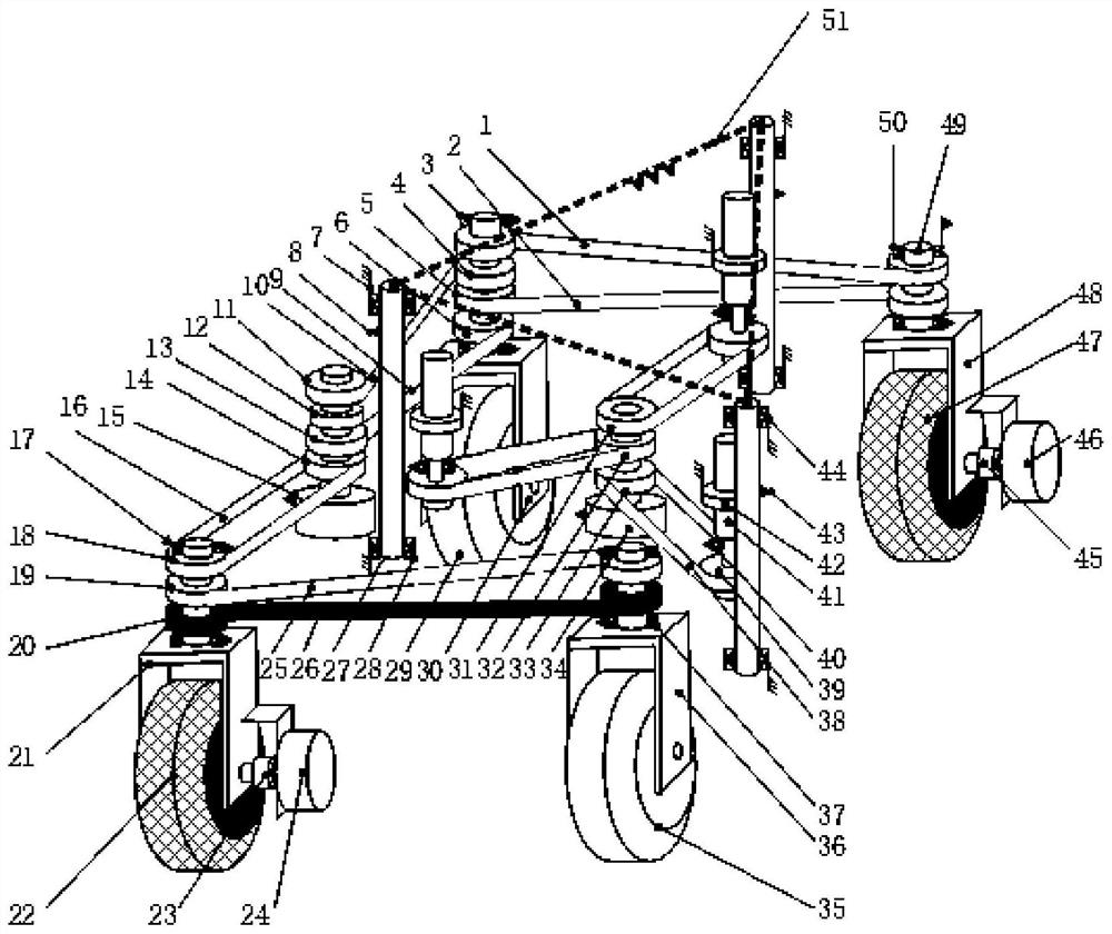 Lightweight universal mobile lifting trolley