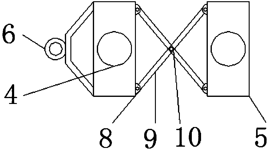 Earthwork dust settling device for building construction site