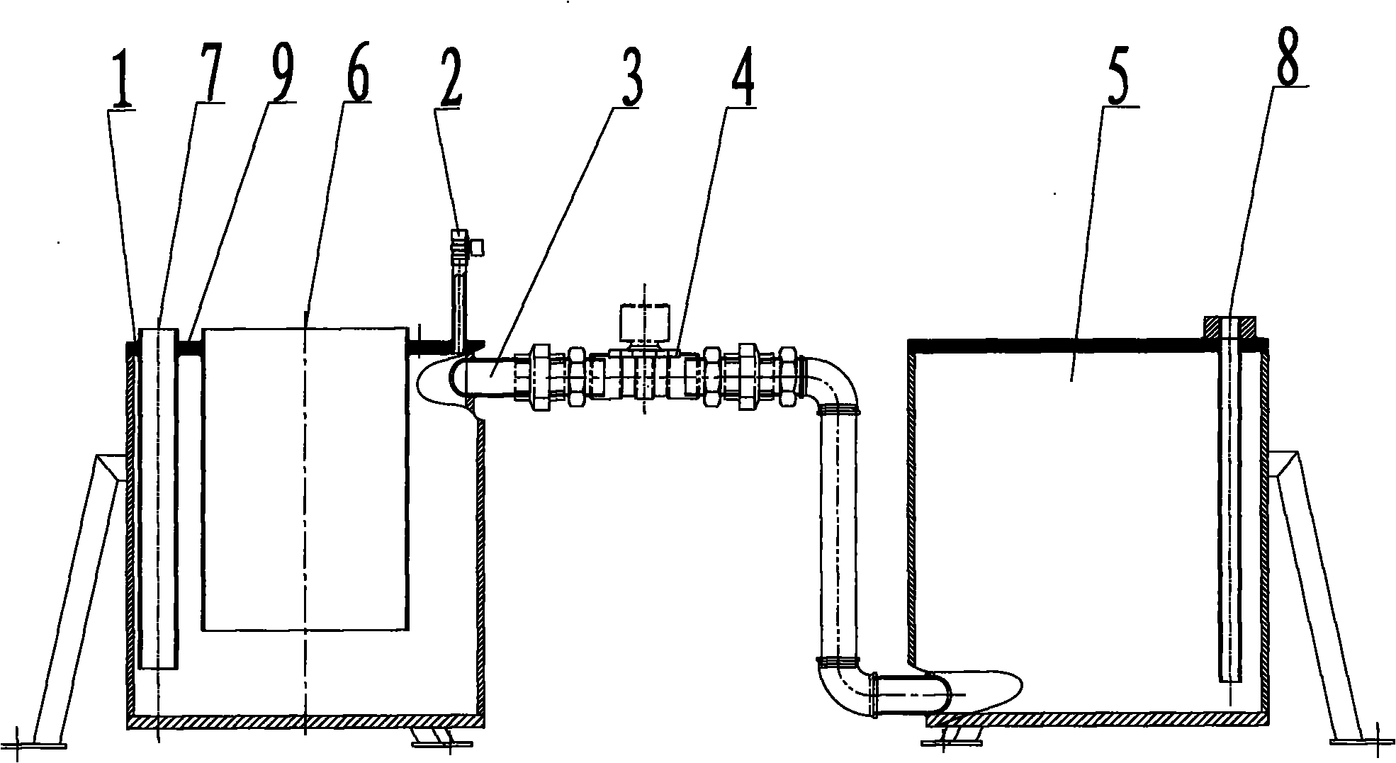 Water monitor device