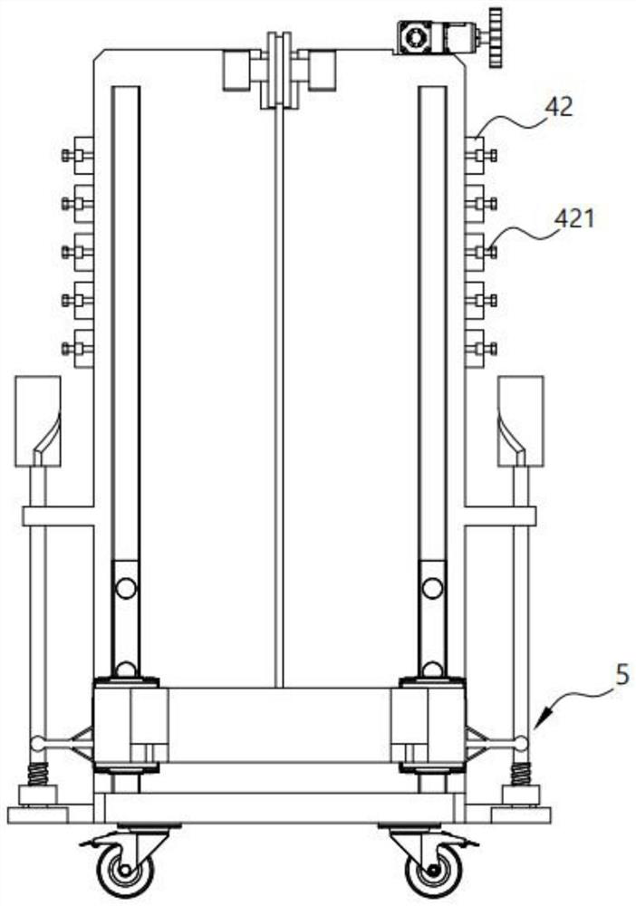 Movable manual elevator