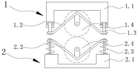 Cloth flattening device