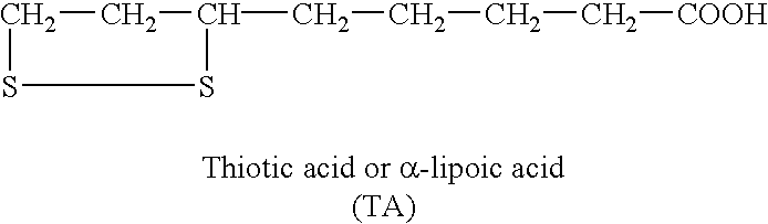 Therapeutic and dietary compositions containing essential fatty acids and bioactive disulphides