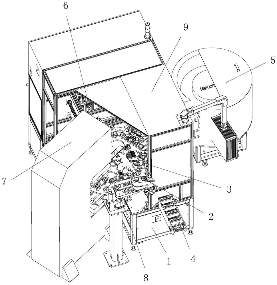 Fire grate automatic assembly line