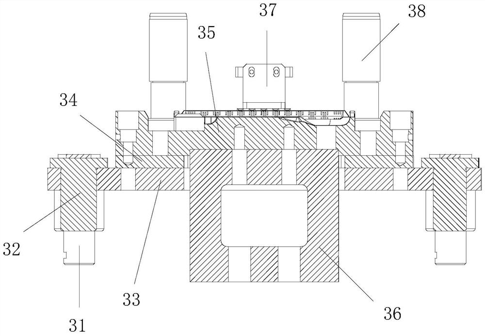 Fire grate automatic assembly line