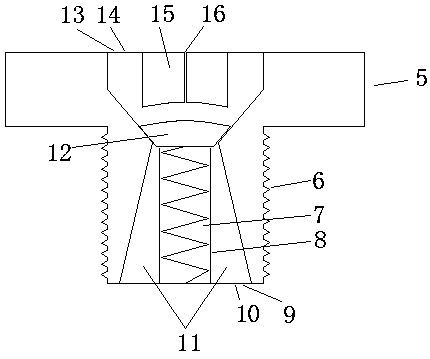 A kind of drill bit of shallow soil fetcher and its soil fetching method