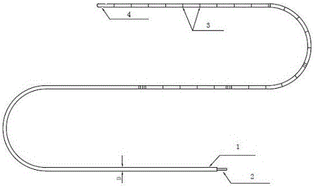 Double-layer combined anesthesia catheter