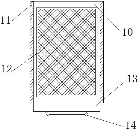 Wastewater treatment device for hotel catering recycling