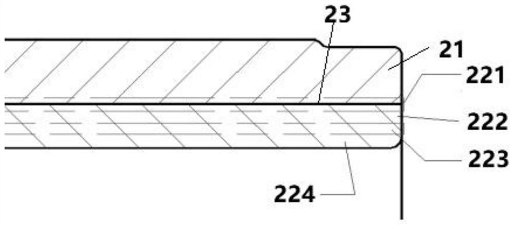 Composite new material brake drum