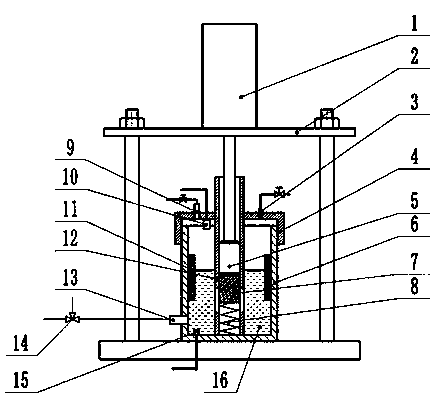 Novel on-site desorption test device for shale gas