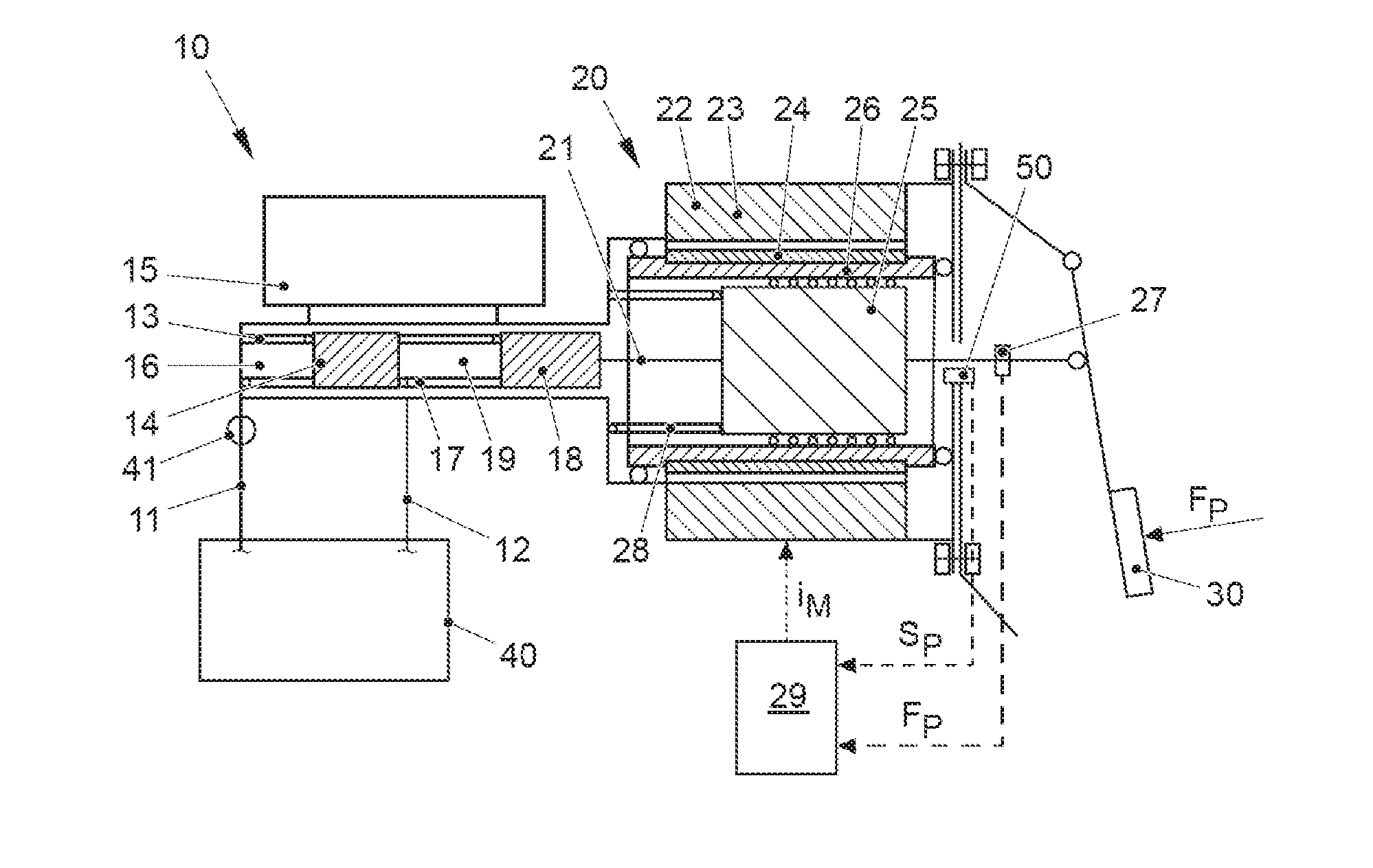 Electromechanical brake booster