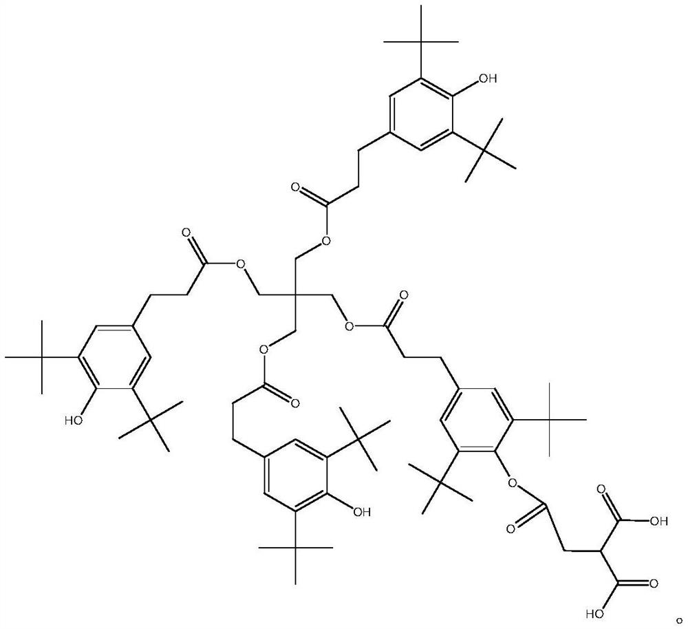 A kind of polyester resin for anti-yellowing haa system powder coating, preparation method and application