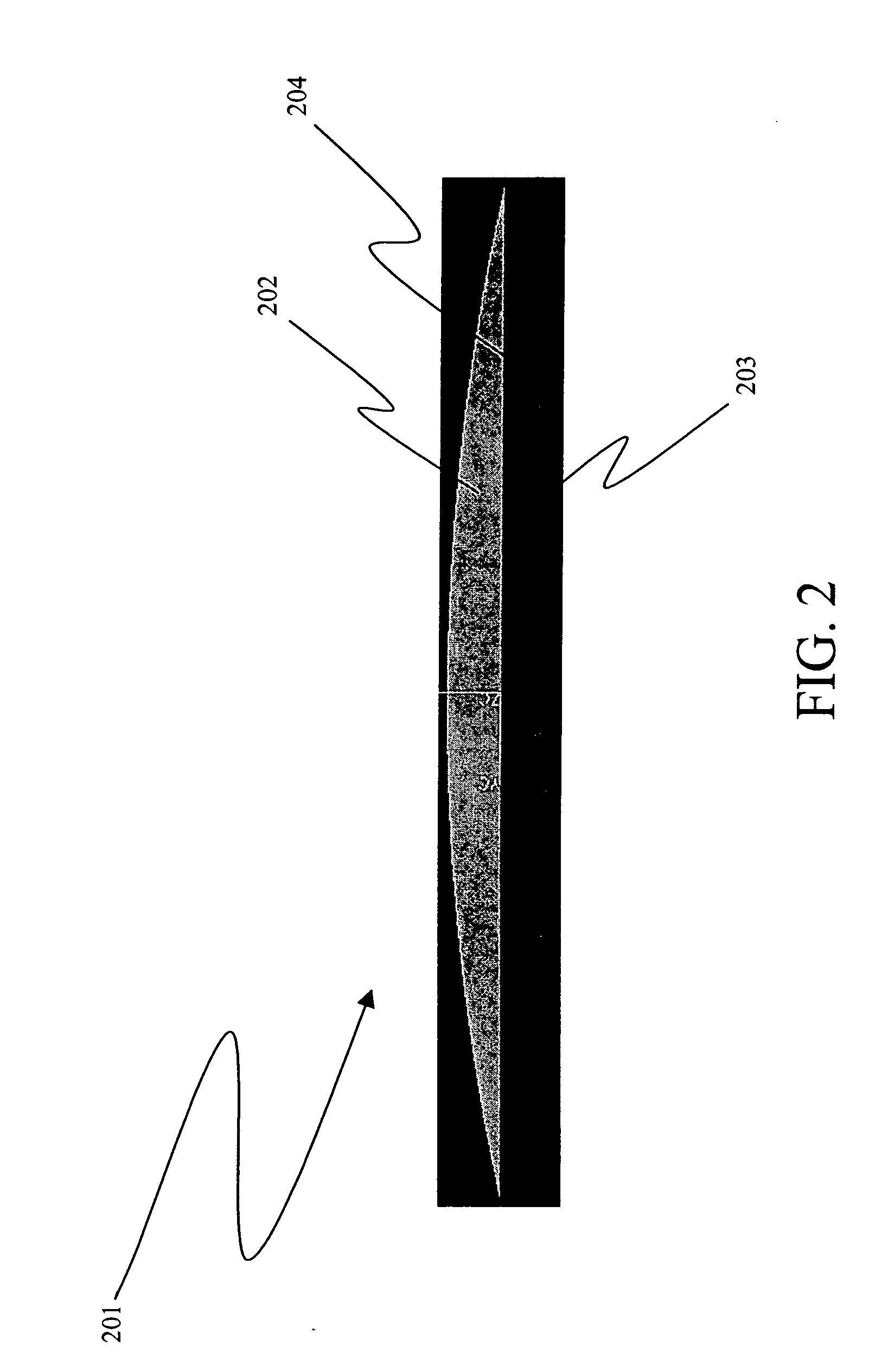 Randomized patterns of individual optical elements