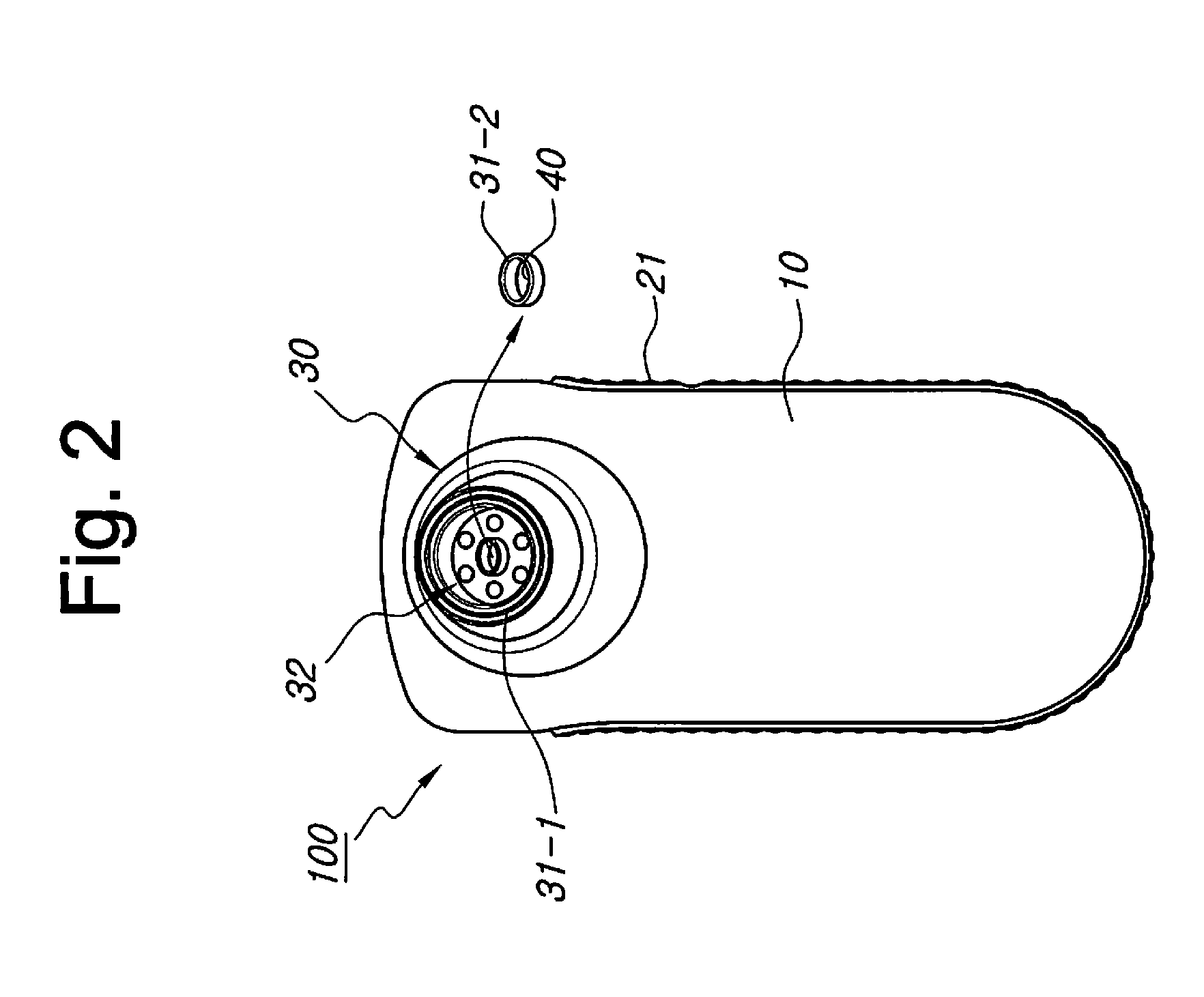 Non-destructive sugar content measuring apparatus