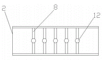 Yarn cylinder set dust-collection apparatus