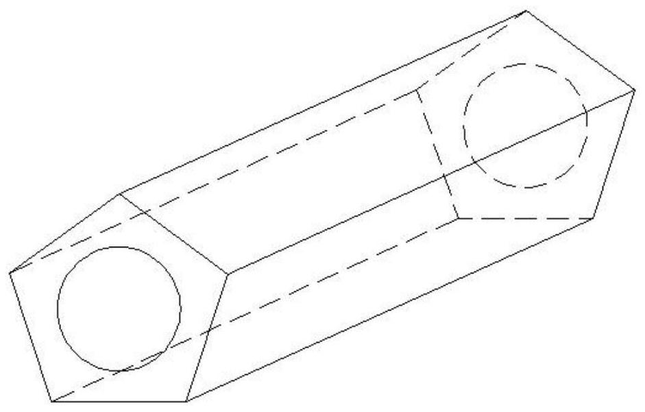 Tubular three-dimensional fabric and rapid forming preparation method thereof