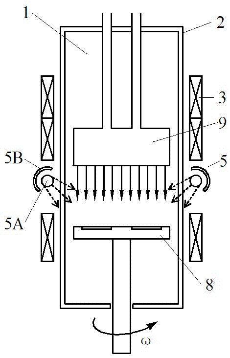 Photo-assisted heating system for hydride vapor phase epitaxy