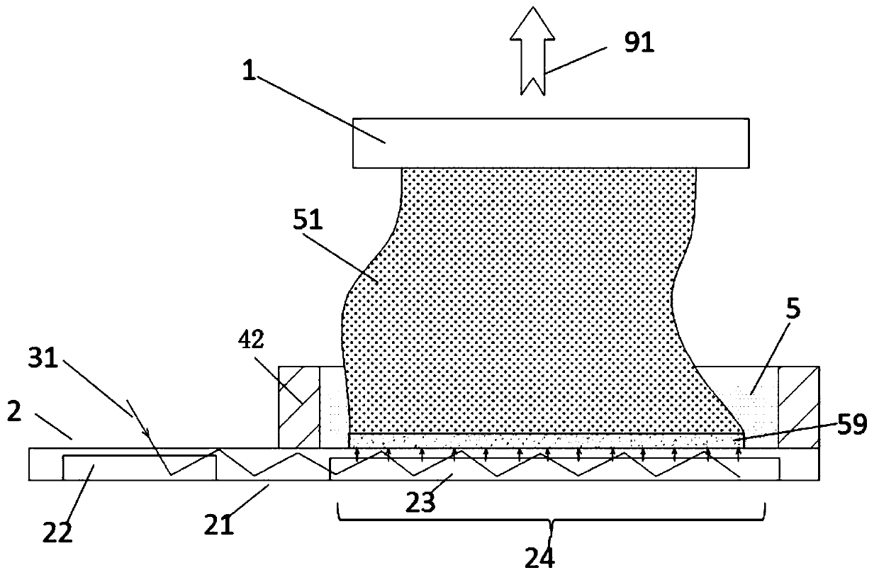 Photocuring 3D printing device