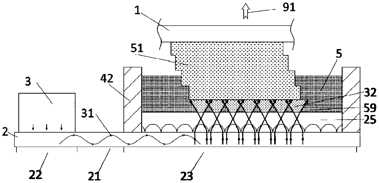 Photocuring 3D printing device