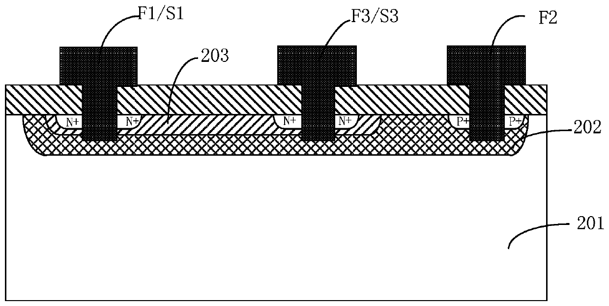 Semiconductor test structure, manufacturing method and sheet resistance measurement method