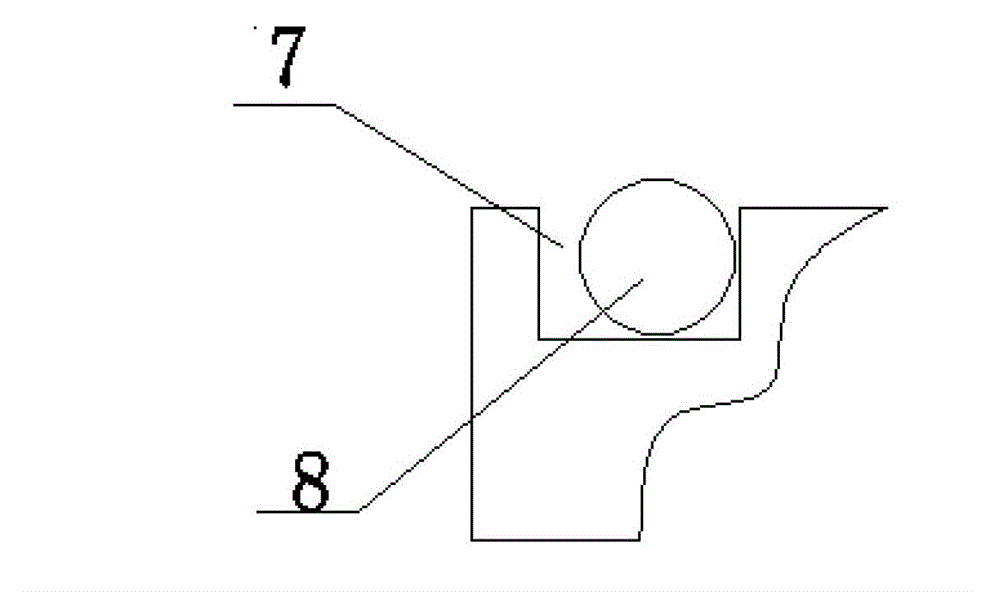 Self-locking type water connector for direct flow converter valve