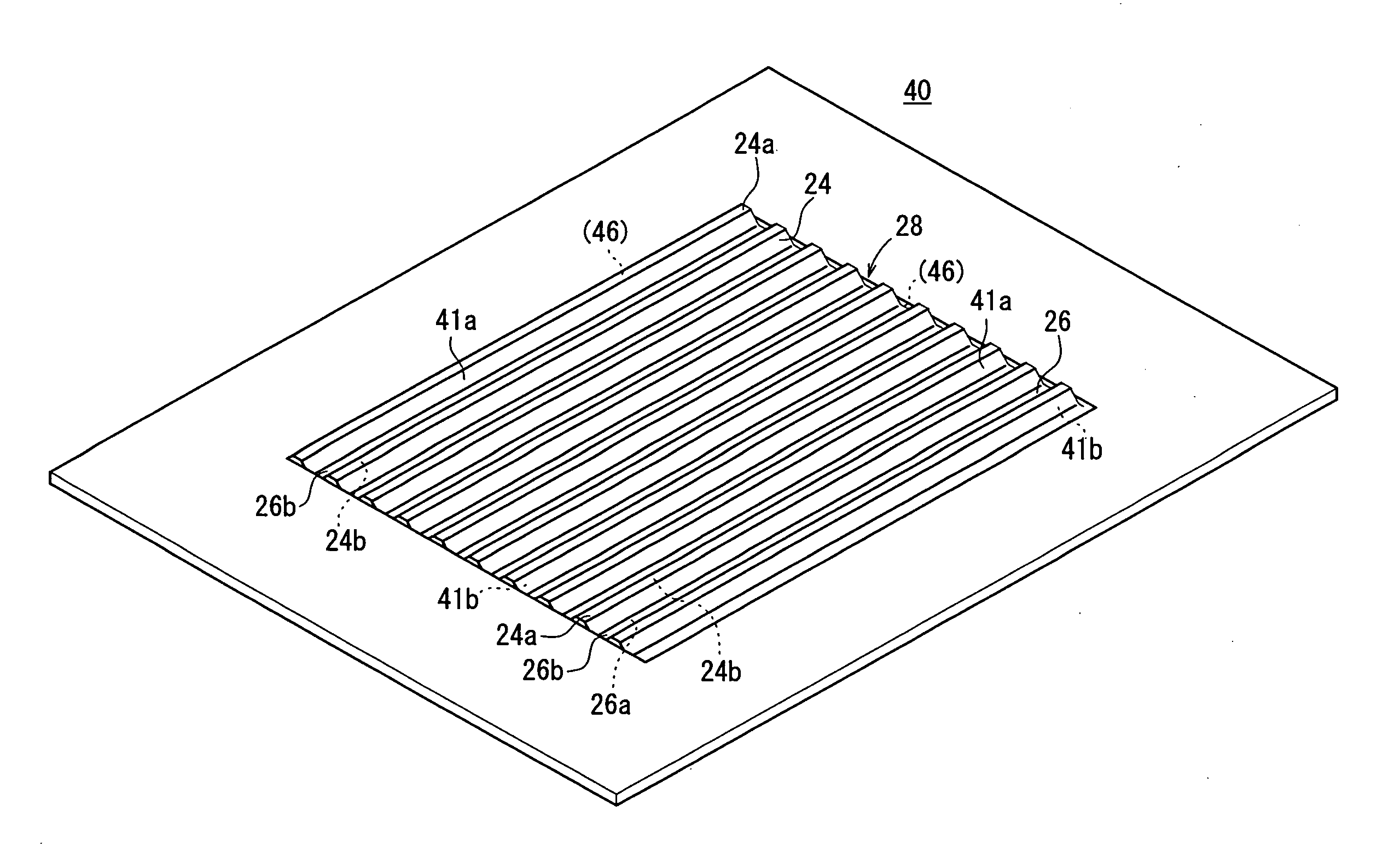 Separator for fuel cell and method for manufacturing the same